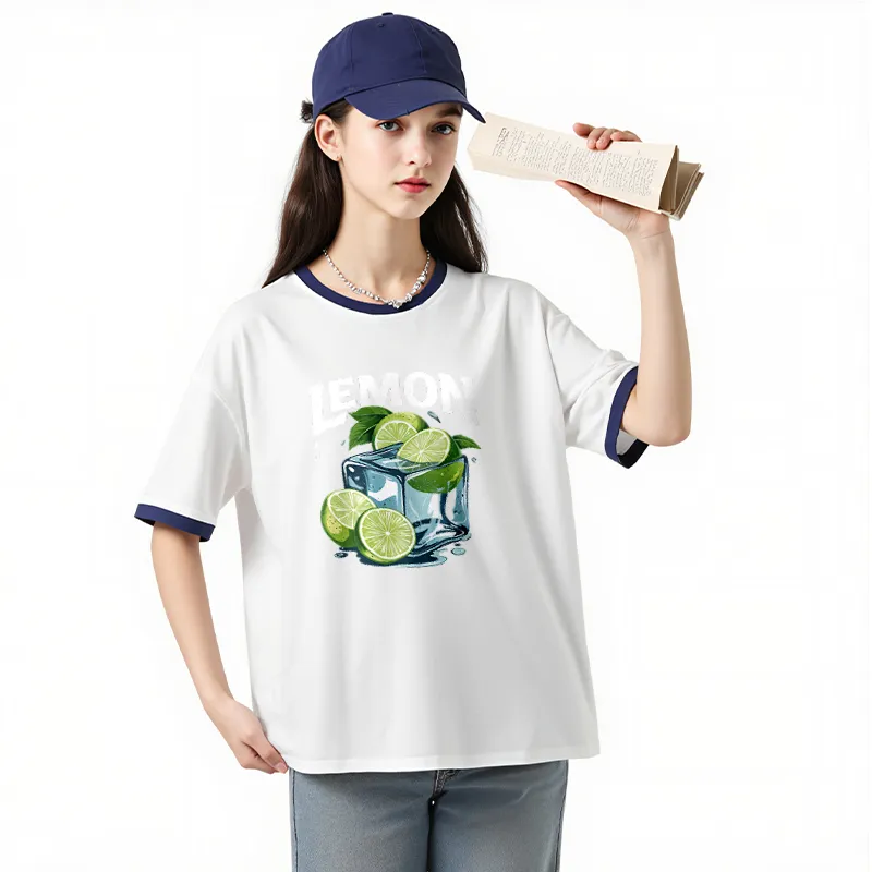 FAIRWHALE Drop Shoulder Sleeve T Shirt Women's-6