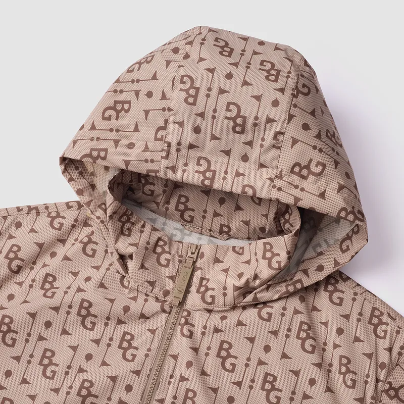 Biyin Leufen Hattie Collaboration Collection Jackets Coats Men's Khaki-3