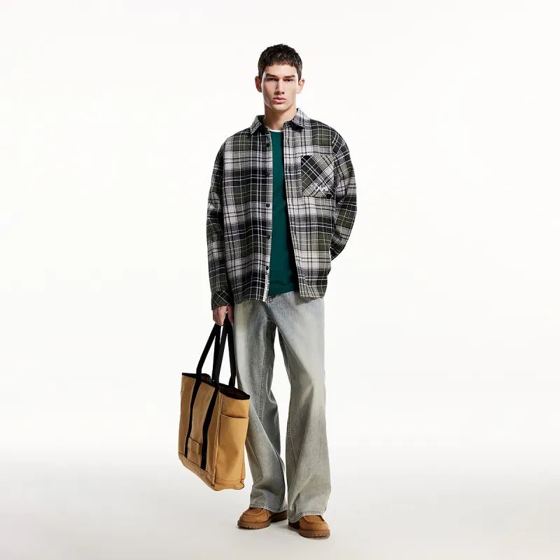 JACK&JONES Shirts Men Olive Green E05-2