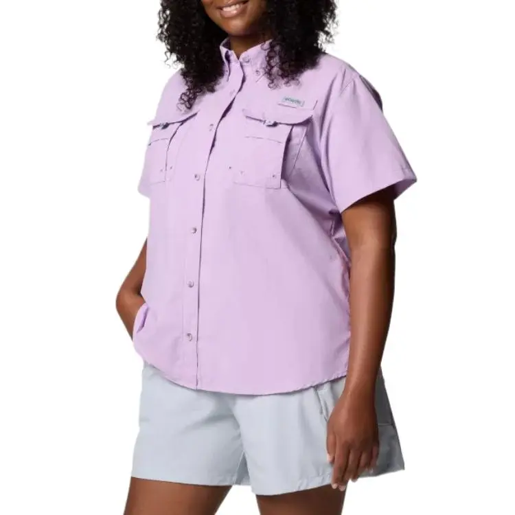 Columbia PFG Bahama Shirt Women's Hydrangea-2