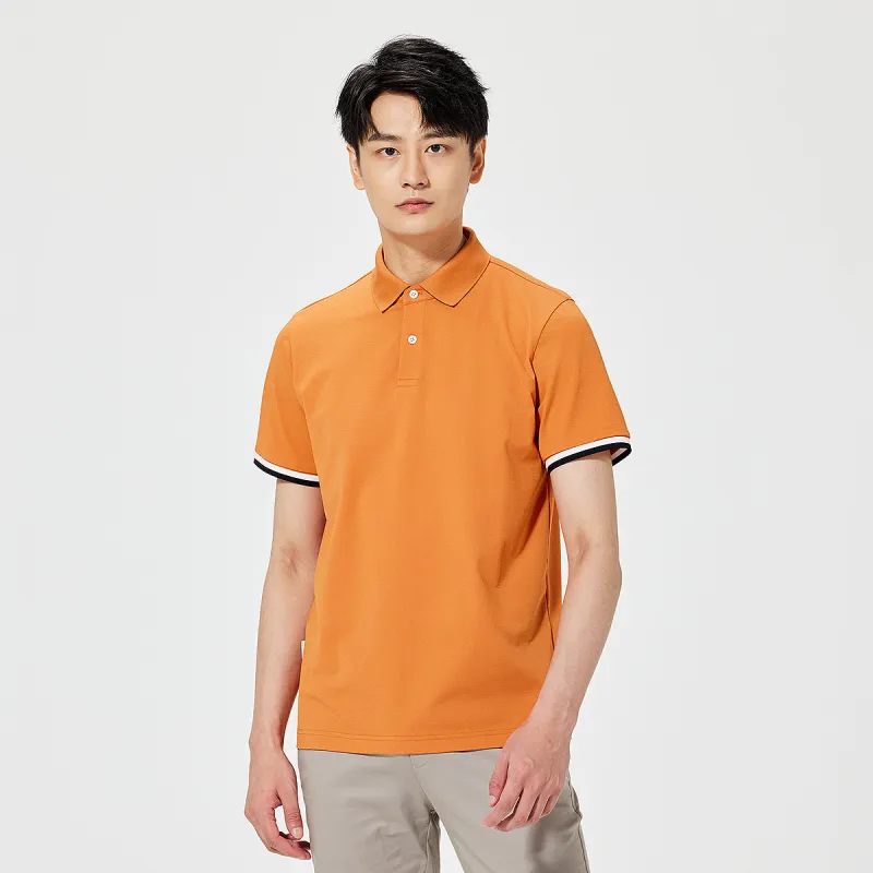 LESS IS MORE Polo Shirts Men Light Orange 25XTX3401Y-5