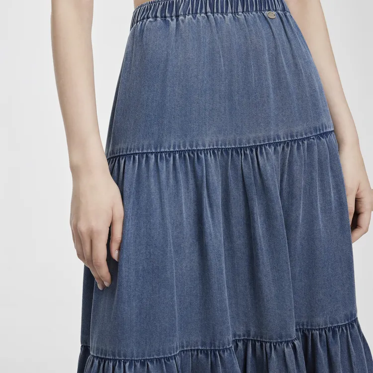 ELLE Casual Short Skirts Women's-5