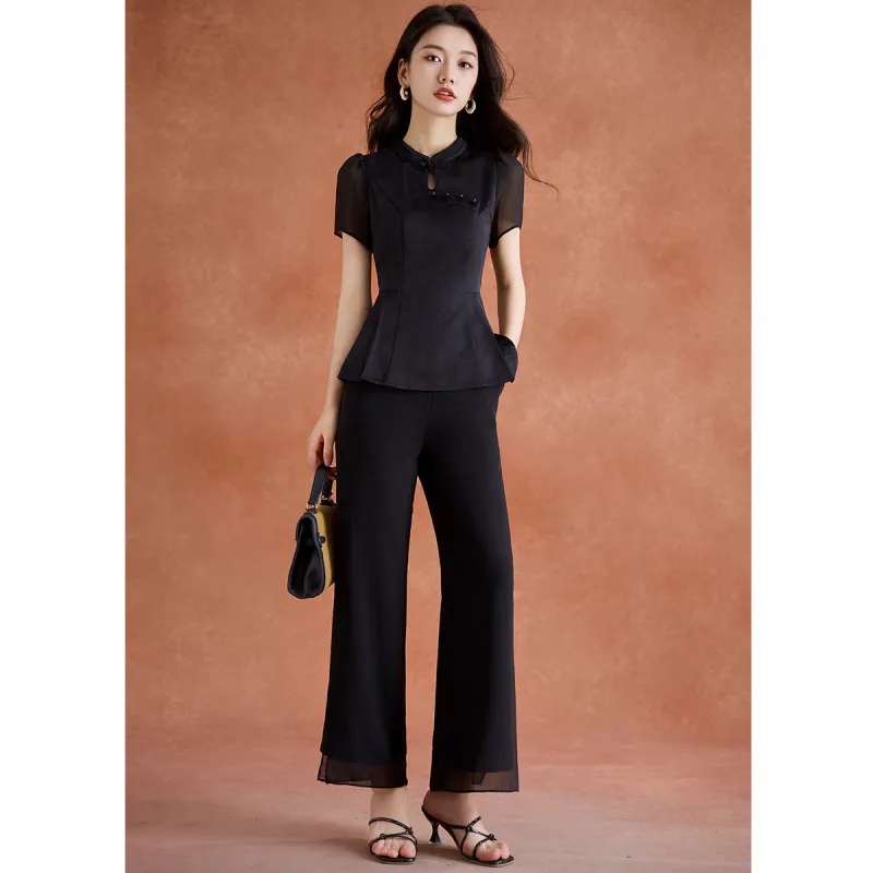 Mylan Casual Suit Women's Black-3