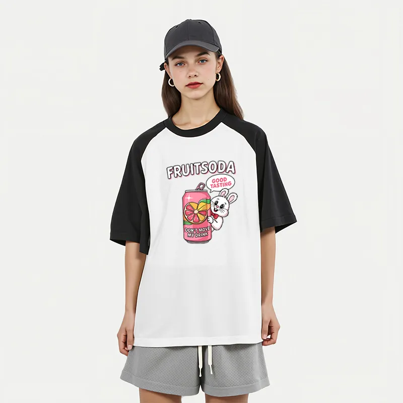 FAIRWHALE Raglan Sleeve T Shirt Women's-6