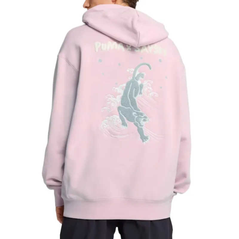 PUMA x SAYSKY Sweatshirt Unisex Pink-3