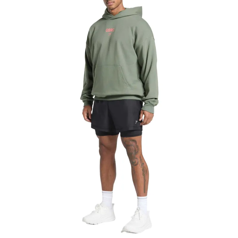 GYMSHARK Running Graphic Hoodie Sweatshirt Men's-7