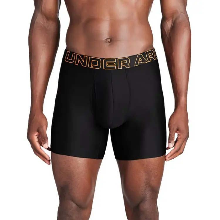 Under Armour PerformanceTech Boxer Shorts Men's 3 Pack Black-1