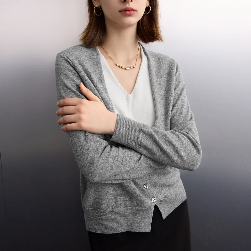 3COLOUR Sweater Women's Heather Gray-2