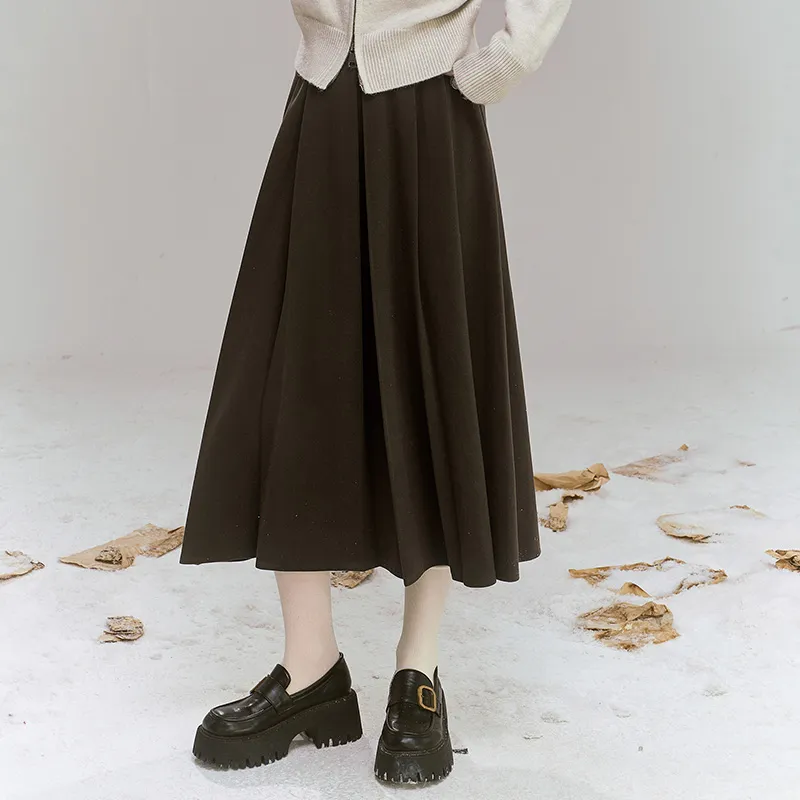 ELF SACK Casual Long Skirt Women's-3