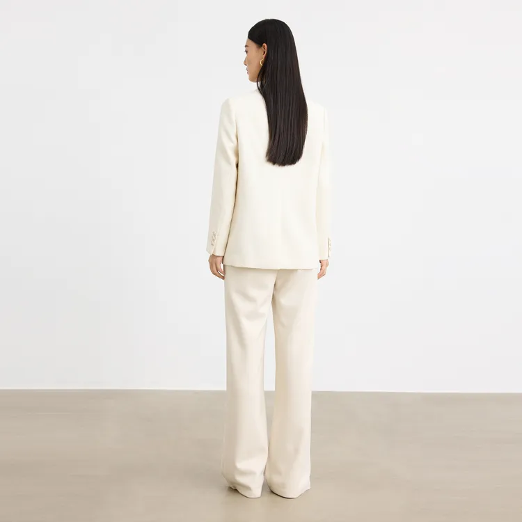 SHUIYUNJIAN Business Suit Women's Ivory White-5