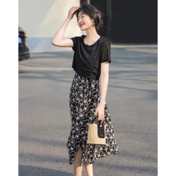 Like The Age Of Water Skirt Set Women's Black