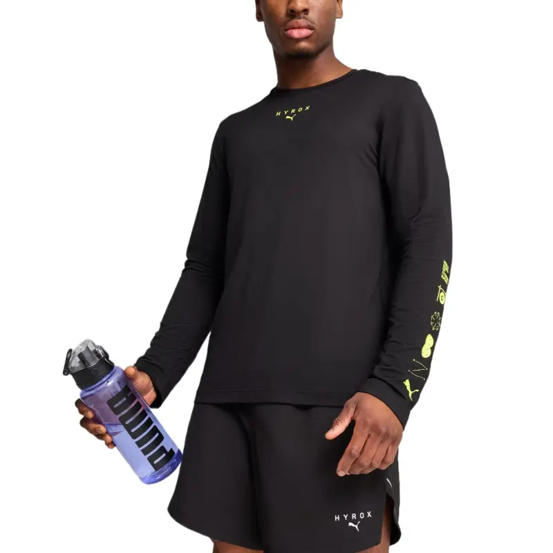 PUMA x HYROX CLOUDSPUN DRYCELL T-Shirt Men's Black-2