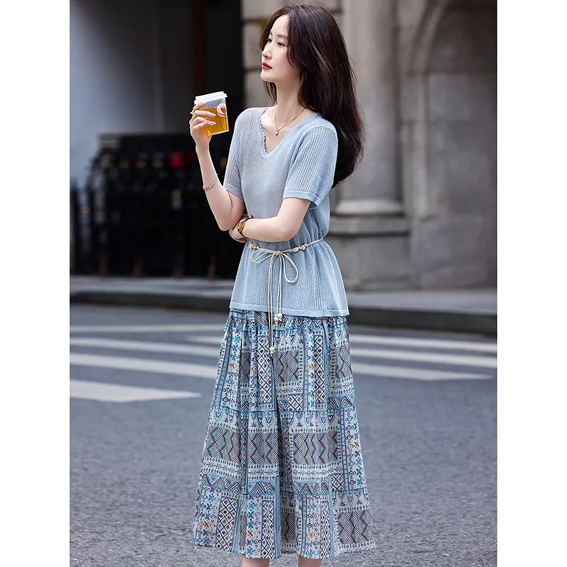 A Paradise For Awakening Skirt Set Women's-6