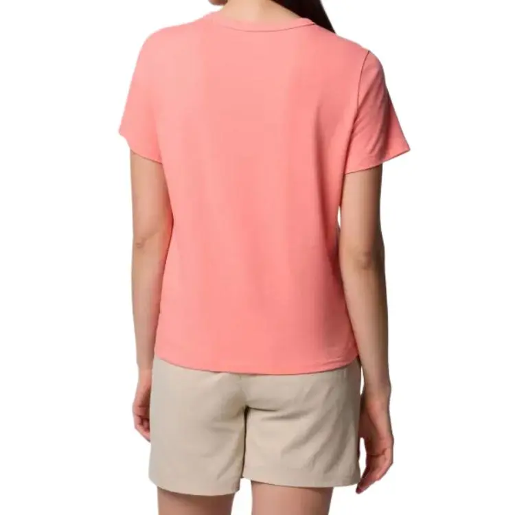Columbia Sun Trek Regular T-Shirt Women's Pink-1