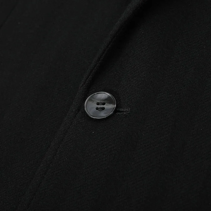 DAVID NAMAN Business Suits Coats Men's Black-3