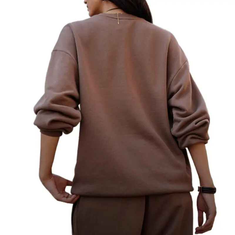 Adidas Sweatshirt Unisex Stratum Dark Earthy Brown-1