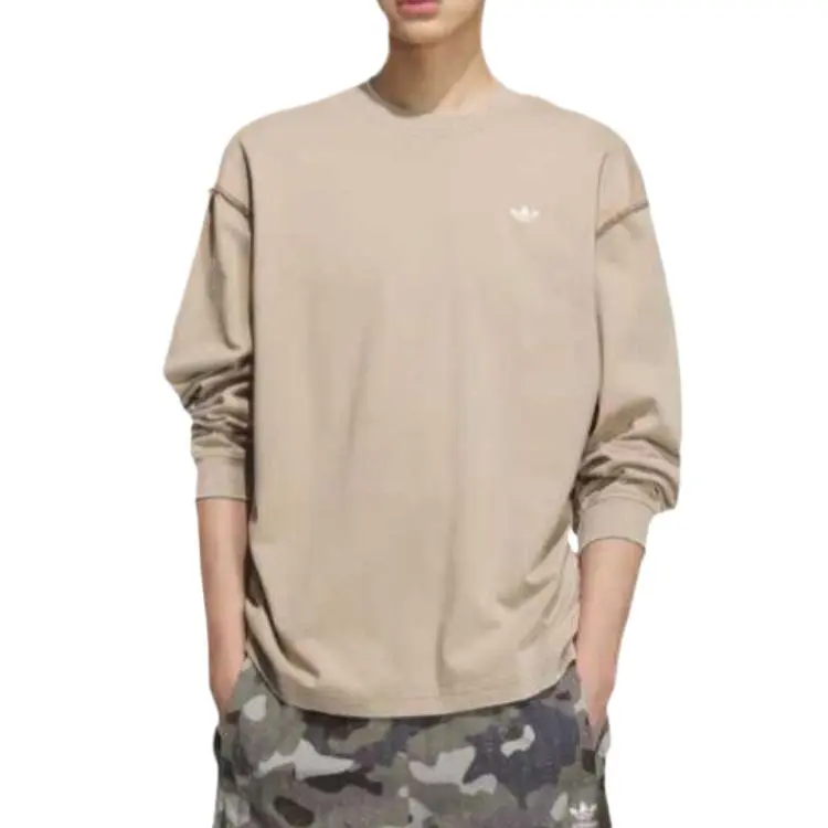 Adidas T Shirts Unisex Khaki-1