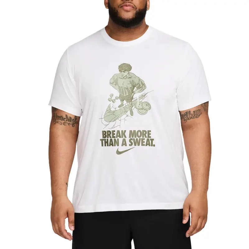 Nike Men's Dri FIT Fitness T Shirt-0