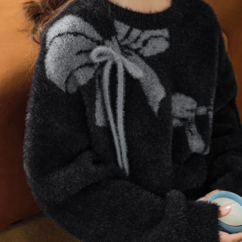 KUOSE Sweaters Women's Black-2