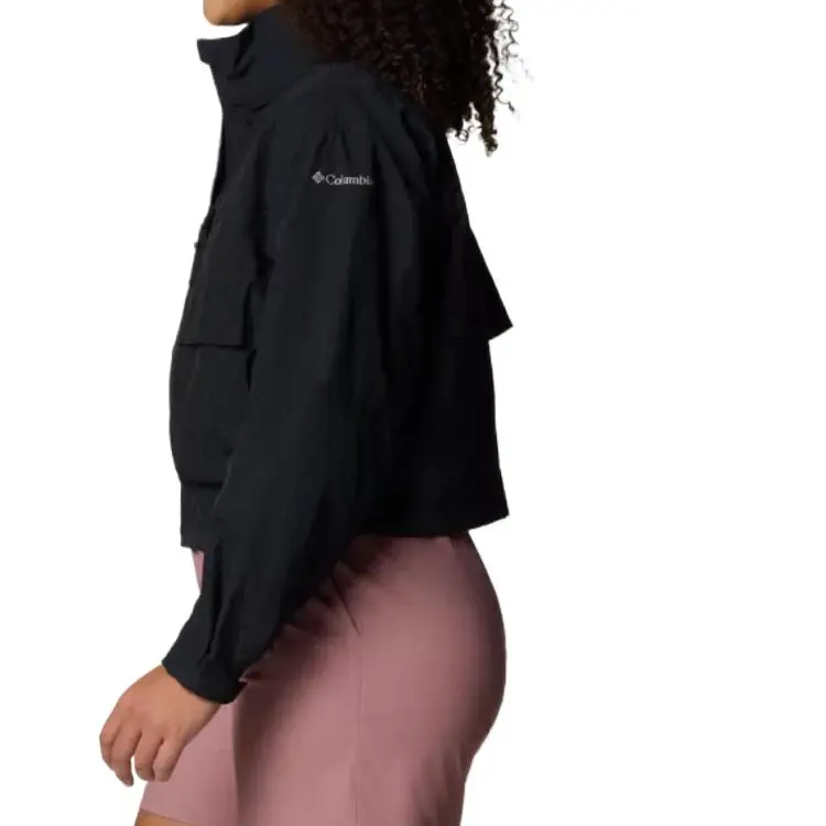 Columbia Paracutie Trench Coat Women's Black-2