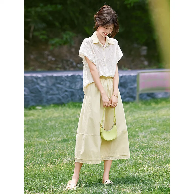A Paradise For Awakening Skirt Set Women's-3