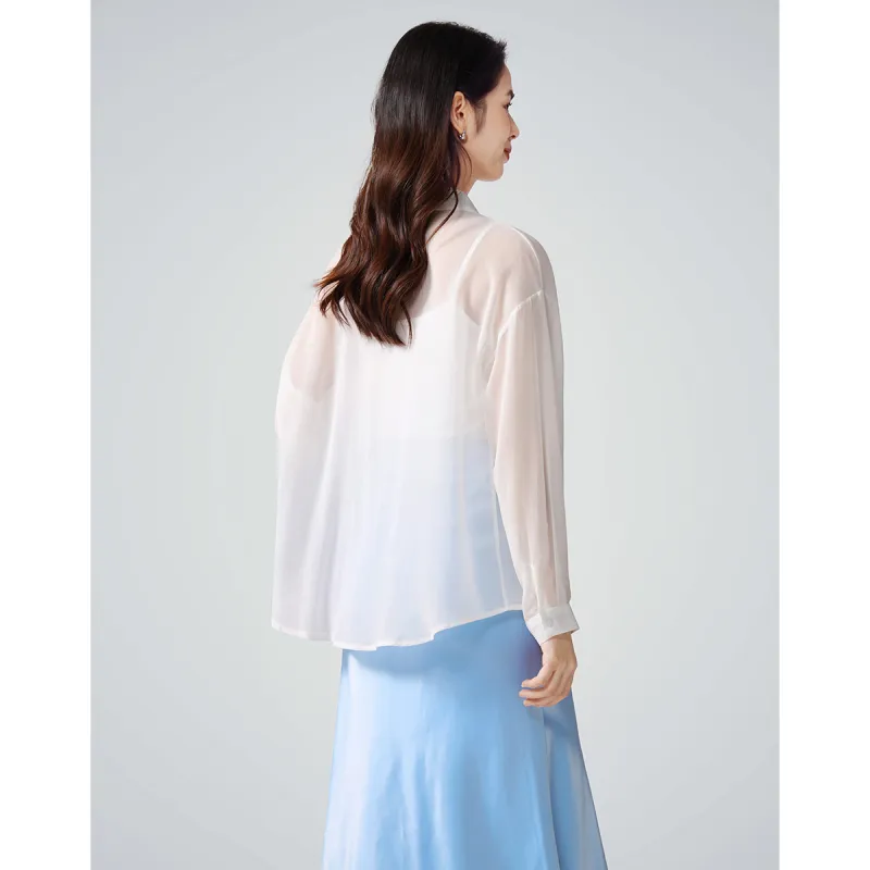 Love Elaine Shirt Women's White-5