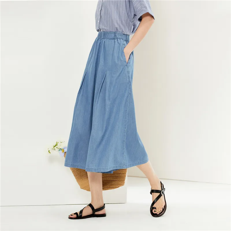 UNIQLO Denim Shorts Women's-5