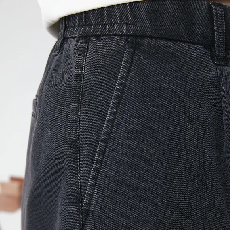 EHE Jeans Men Black Gray-4