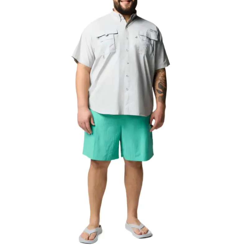 Columbia PFG Backcast 4 Casual Shorts Men's Enamel Green-3