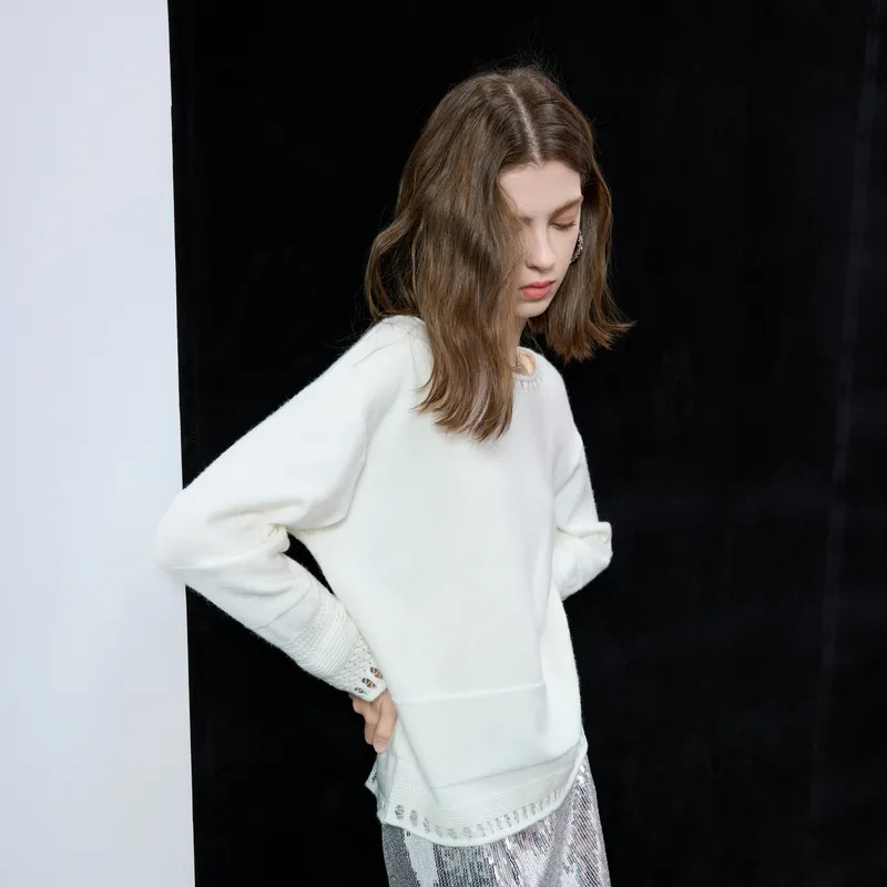 3COLOUR Knitwear Women's Ecru-4