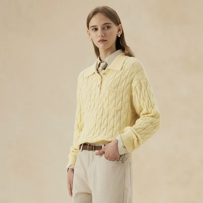 E.land Sweaters Women's-4