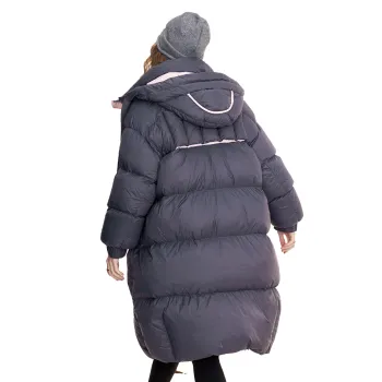 ELF SACK Down Jacket Women's Magic Pink Purple Color Block