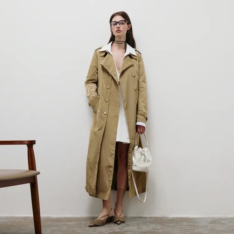 Lost In Echo Trench Coat Women's-4