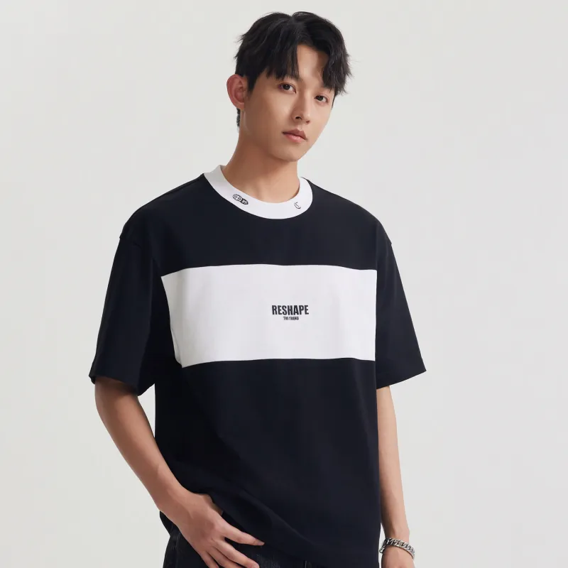 Cabbeen T Shirt Men's Coal Black 01-2