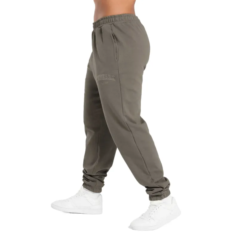 GYMSHARK Campus Classics Graphic Joggers Knitted Sweatpants Women's-12
