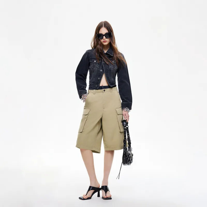 ONLY Cargo Shorts Women's-3