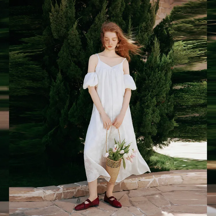 ELLE Short Sleeved Dress Women's-13