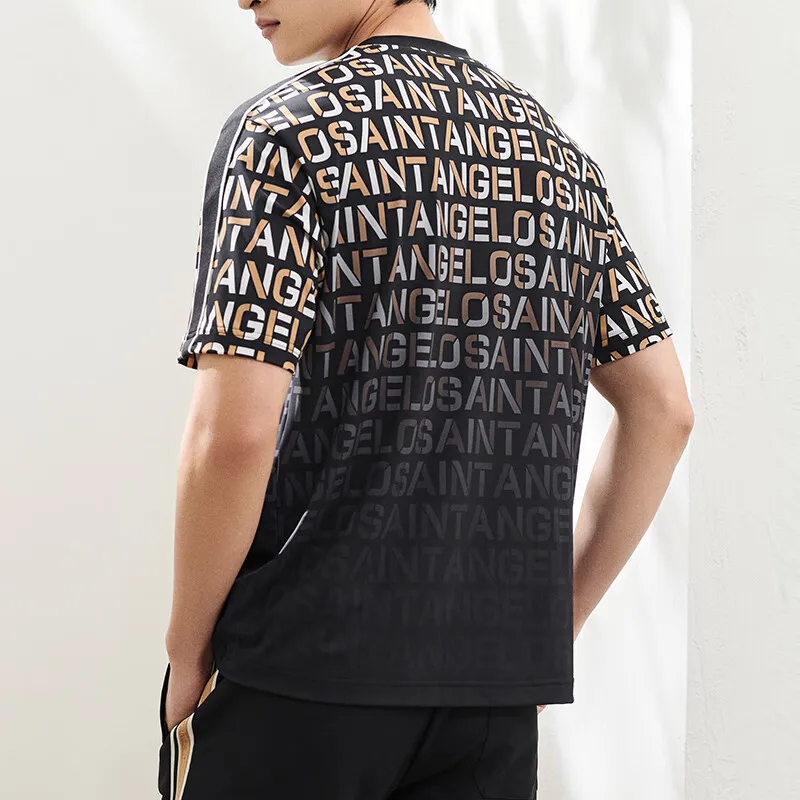 SAINT ANGELO T Shirts Unisex Obsidian Black-3