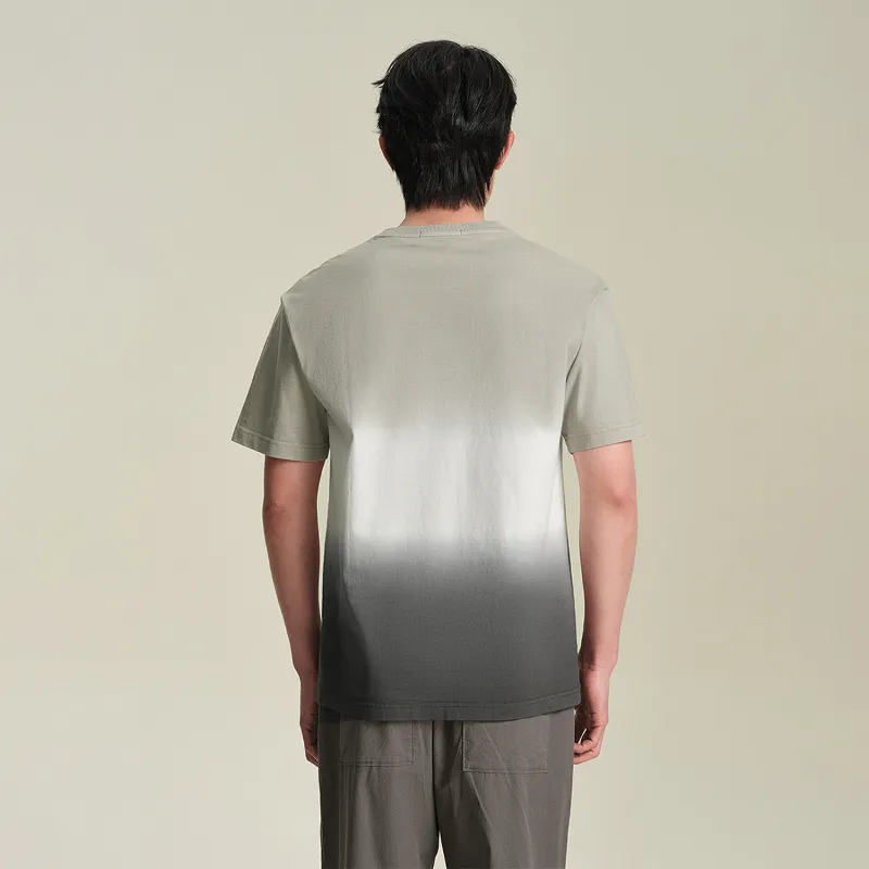 HLA T Shirt Men's Khaki Gradient Y0-2