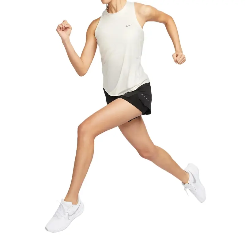 Nike Dri FitSwoosh Tank Tops Women's Ecru-1