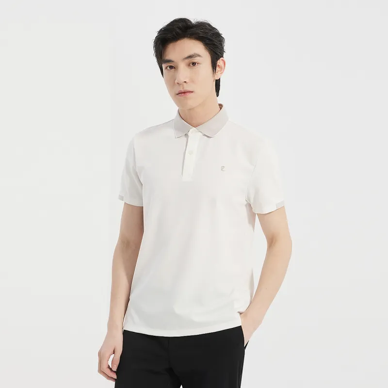 LESS IS MORE Polo Shirts Men White 25XTX9051Y-2