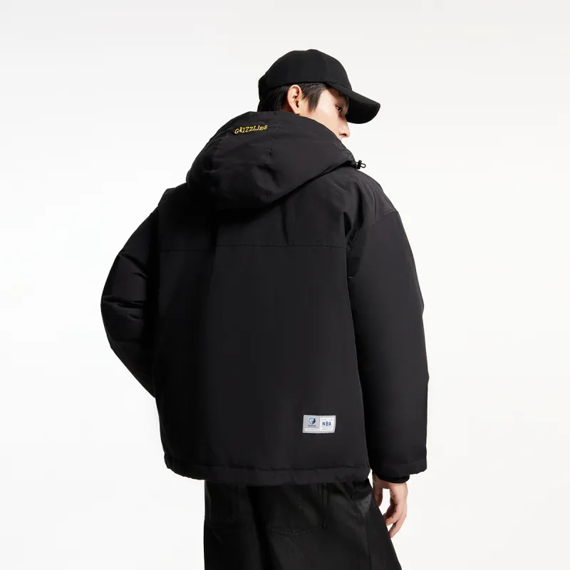 JACK JONES· x NBA Grizzlies Team Down Jacket Men's Black-3