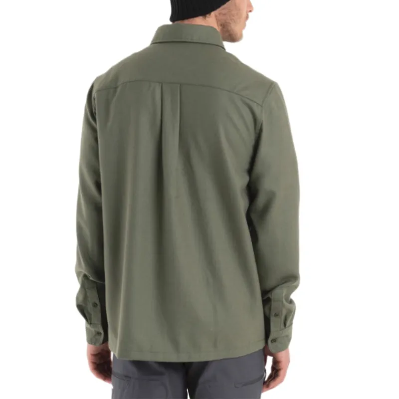 Icebreaker Shirt Men's Olive Green-1