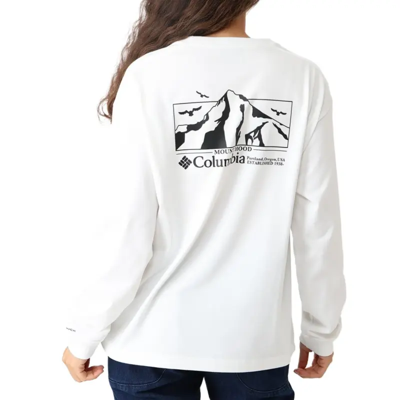 Columbia SS25 T Shirt Unisex White-5
