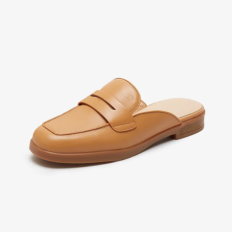 Le Saunda Rubber Sole Abrasion Resistant Closed Toe Slippers Women's-1