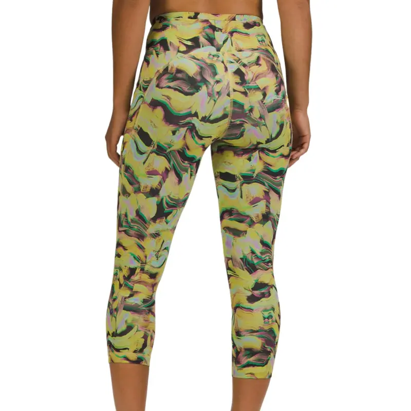 Lululemon Swift Speed Sports Pants 21' Women's Mood Enhancer Yellow Multi-1