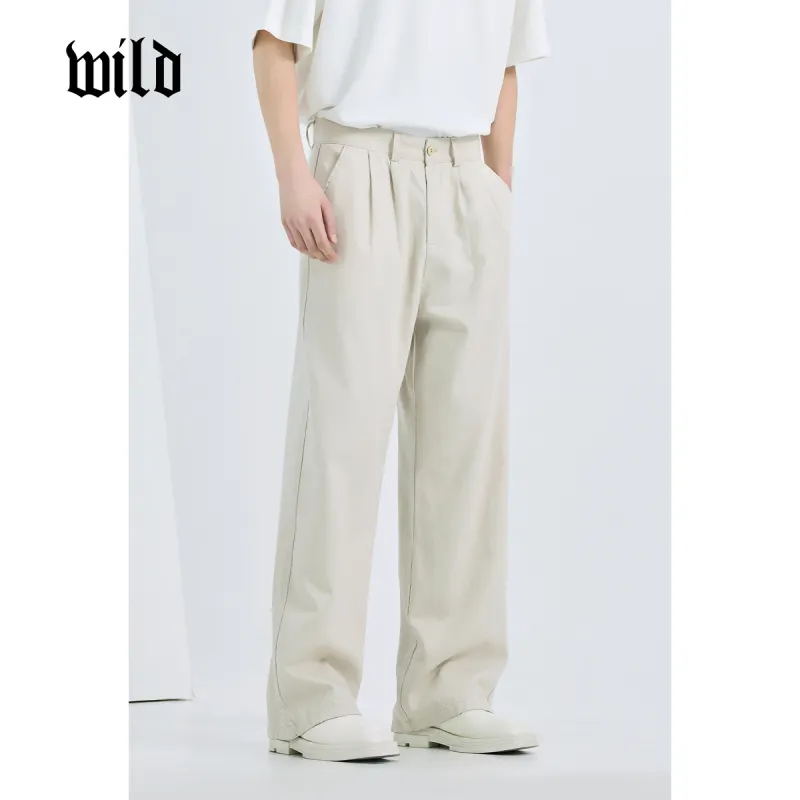 WILD LEADER Casual Pants Men-1
