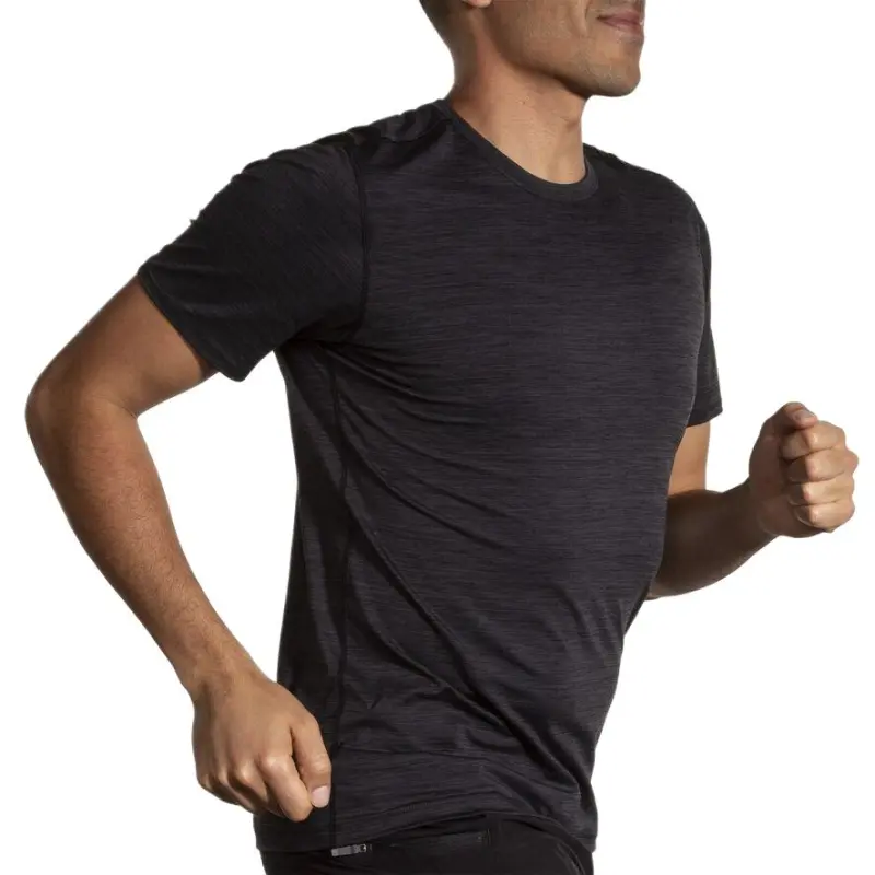Brooks T Shirt Men's Pitch Black-3