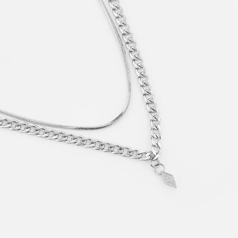 GUDUD Titanium Steel Necklaces Unisex Brand New-2
