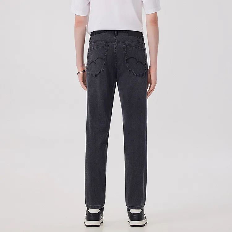 Cabbeen Jeans Men Coal Black 01-2